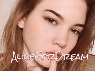 AliceForDream