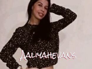 Aaliyahevans