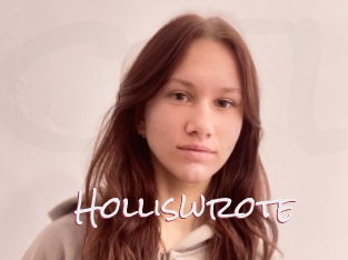 Holliswrote
