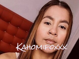 Kahomifoxxx