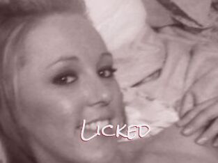 Licked