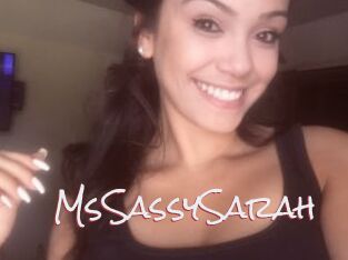 MsSassySarah