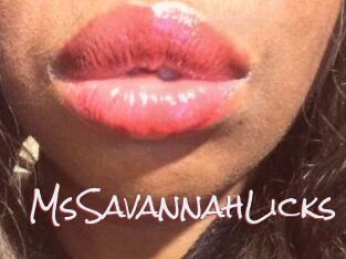 MsSavannahLicks