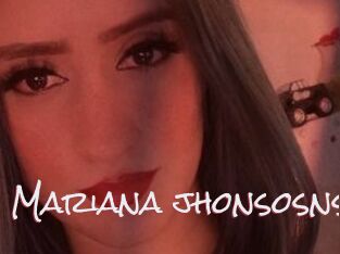 Mariana_jhonsosns