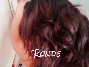 Ronde