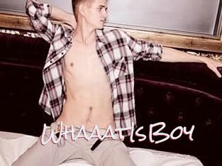 WhaaatIsBoy